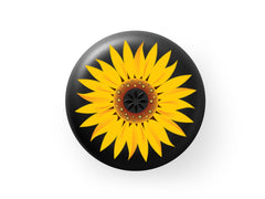 Invisalign aligner case sunflower design